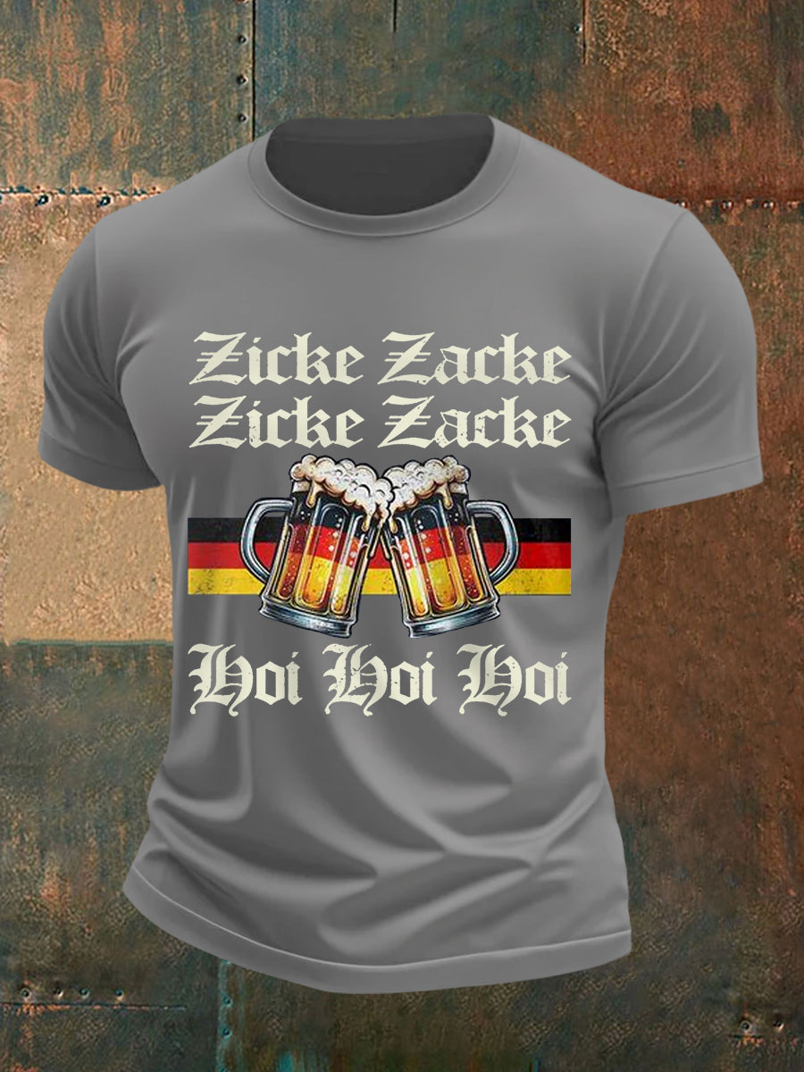 Lustige Bier liebhaber für Männer lässiges T-Shirt