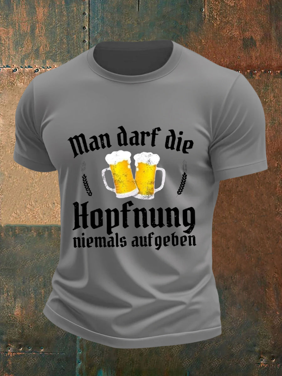 Herren Bier liebhaber Casual T-Shirt