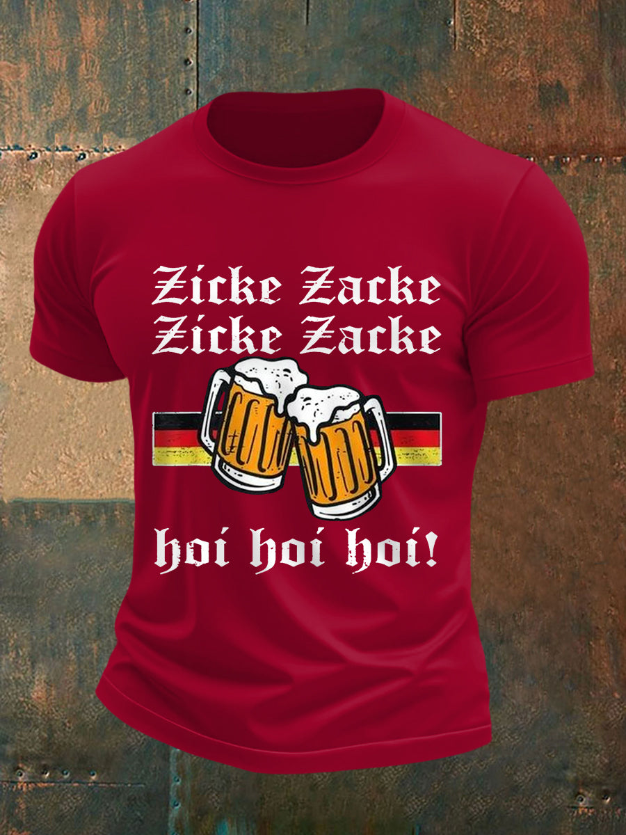 Lustige Bier liebhaber für Männer lässiges T-Shirt
