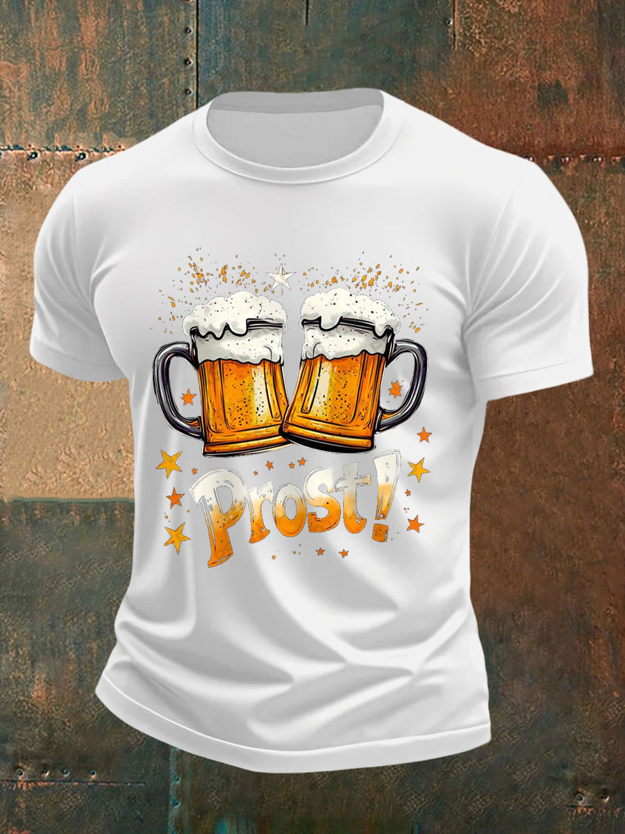 Herren Prost! Lässiges T-Shirt