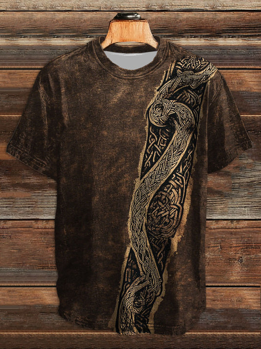 Unisex Wikinger Kurzarm T-Shirt