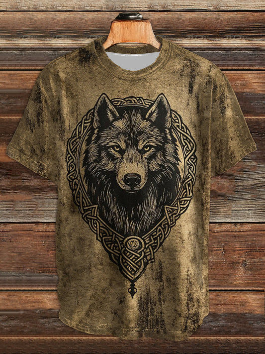 Unisex Wikinger Kurzarm T-Shirt