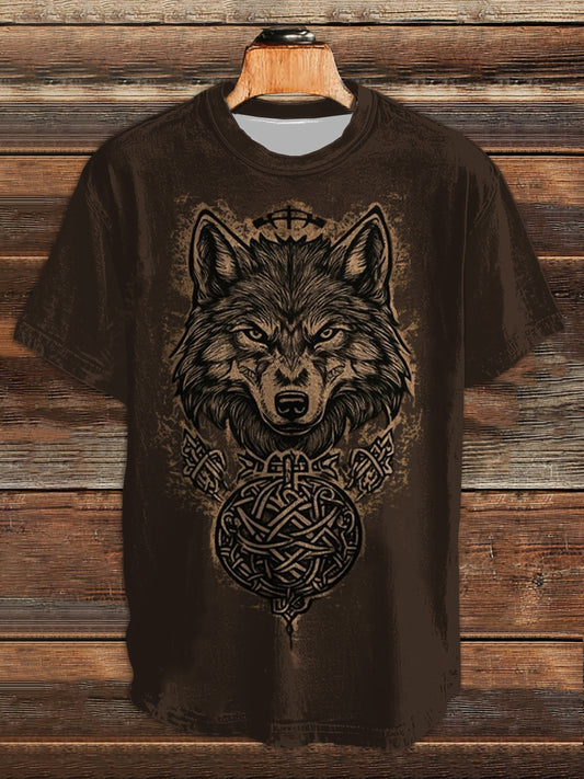 Unisex Wikinger Kurzarm T-Shirt