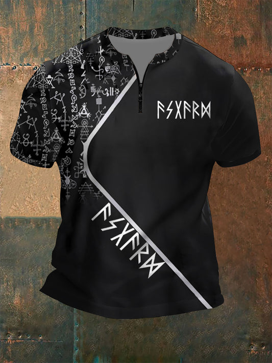 Kurzarm-Polos hirt für Viking bedruckt für Herren