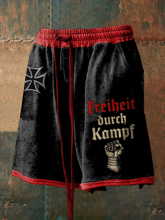 Männer Deutschland Print Shorts