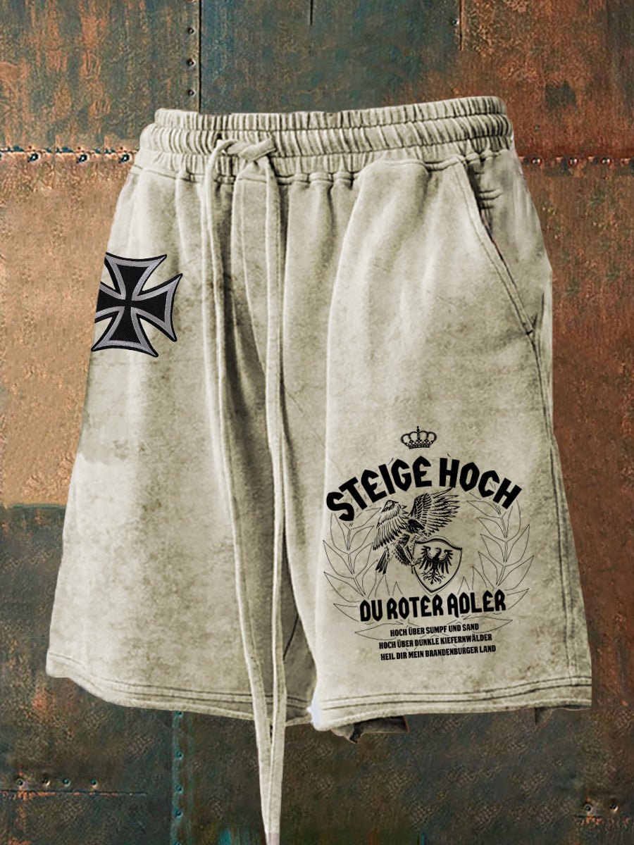 Männer Deutschland Print Shorts