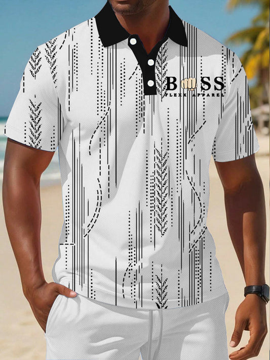 Lässiges Business-Kurzarm-Hemd fßr Männer