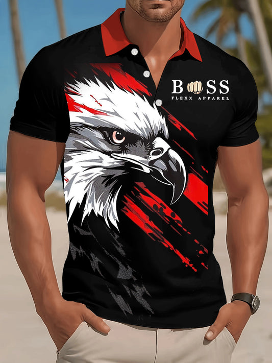 Lässiges Business-Kurzarm-Hemd fßr Männer