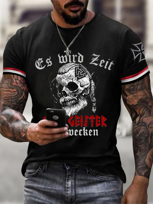 Die Männer werden Zeit die alten Geister zu rufen! T-Shirt kurze Ärmel
