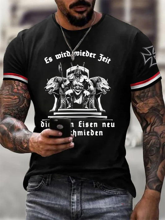 Herren Es wird Zeit die alten Geister zu rufen! T-Shirt kurze Ärmel