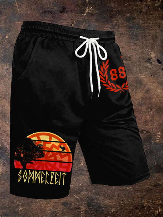 Herren Sommer zeit bedruckte Shorts