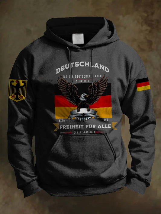 Herren-Tag der Deutschen Einheit Kapuzen-Sweatshirt