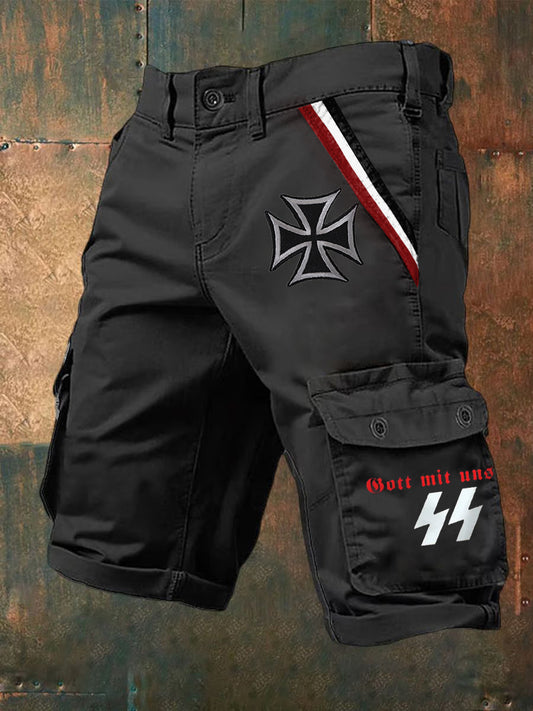 Herren Gott mit uns Bedruckte Shorts