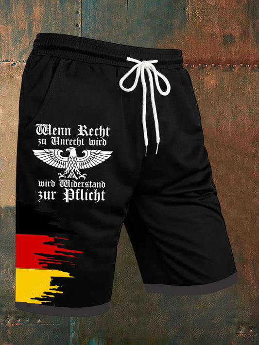 Herren deutsche Rede wendungen Shorts