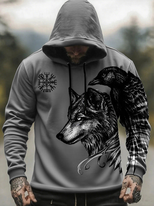 Kapuzen pullover für Herren Viking