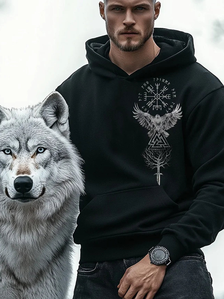 Kapuzen pullover für Herren Viking