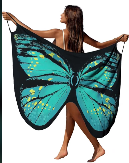 2024 Venta de verano unset y natación Sexy Butterfly traje de baño encubrimiento🦋