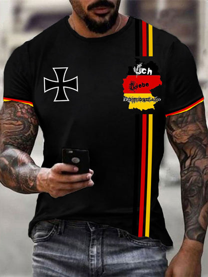 Men's Deutschland Print T-shirt