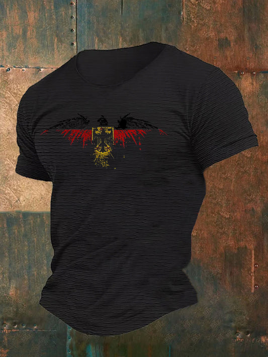 Deutschland bedrucktes Kurzarm-T-Shirt für Männer