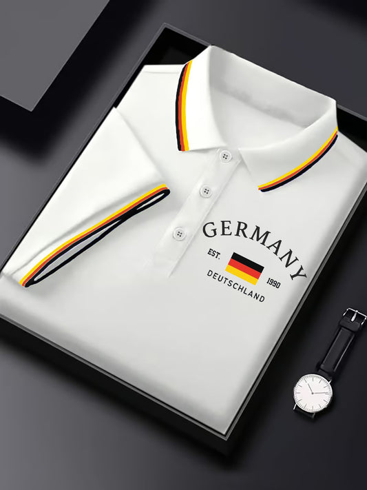 Men's German Short Sleeve Polo Shirt