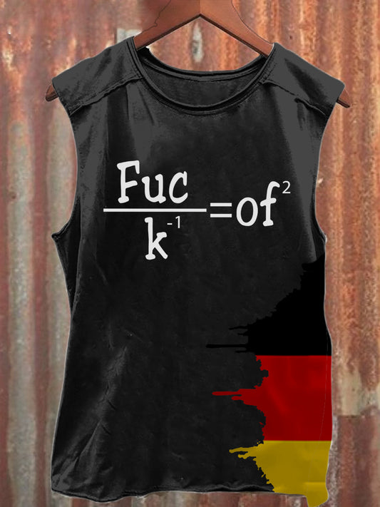 Lustige bedruckte Herren weste