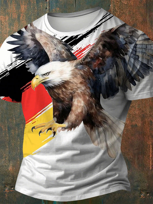 Deutschland bedrucktes Kurzarm-T-Shirt für Männer