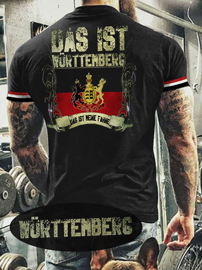 Herren T-Shirt Meine Fahne Württ emberg