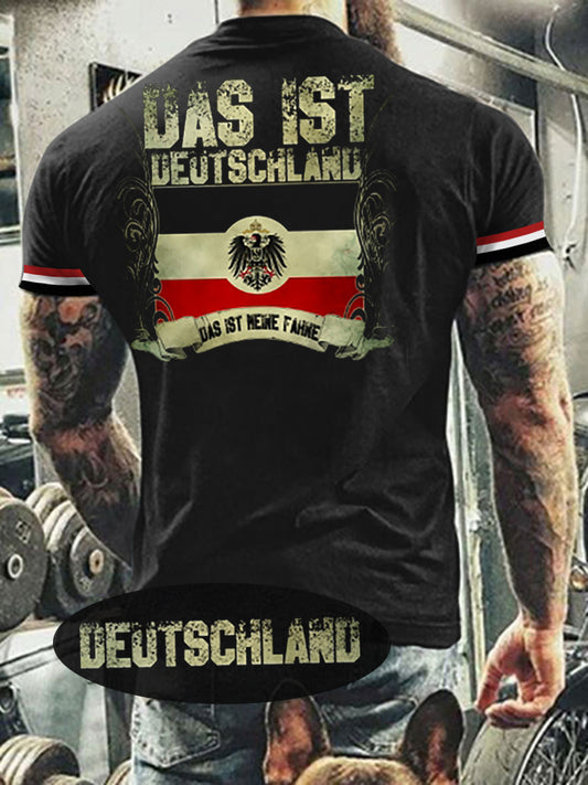 Herren T-Shirt Meine Fahne Kolonien