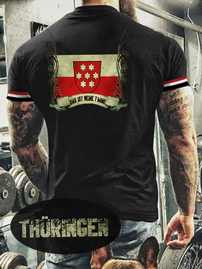 Herren T-Shirt Meine Fahne Thü ringen