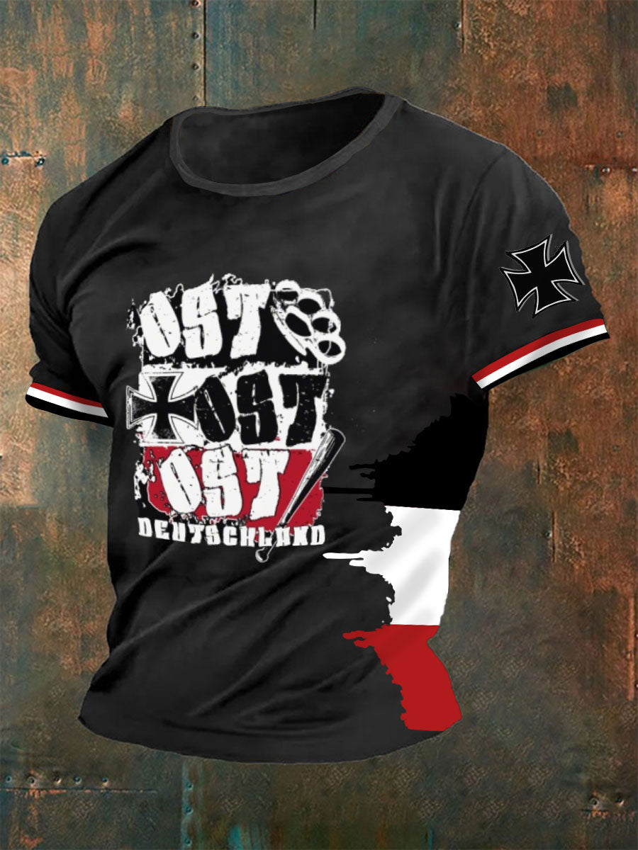 Herren Ost Ost Ost Ost Deutschland T-Shirt
