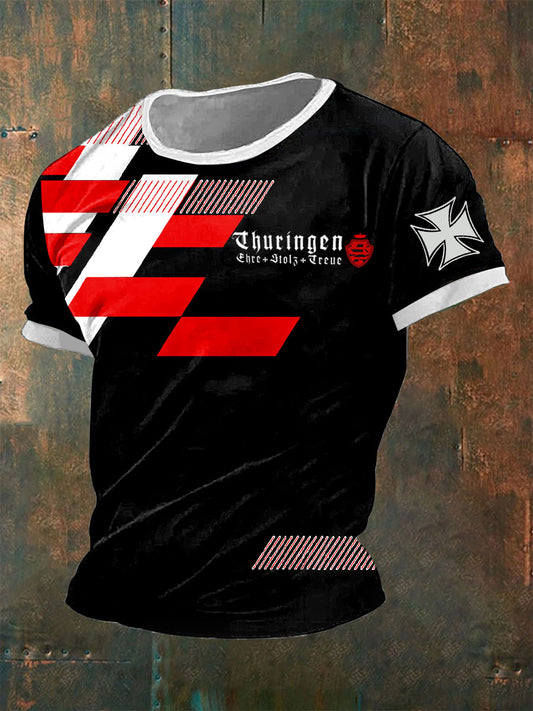Herren-T-Shirt Thü ringen ehre stolz treu