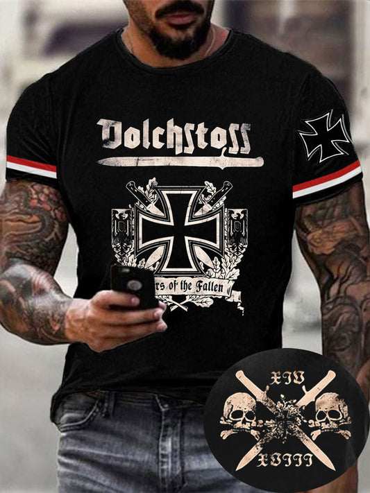Herren-T-Shirt mit Eisernen Kreuz