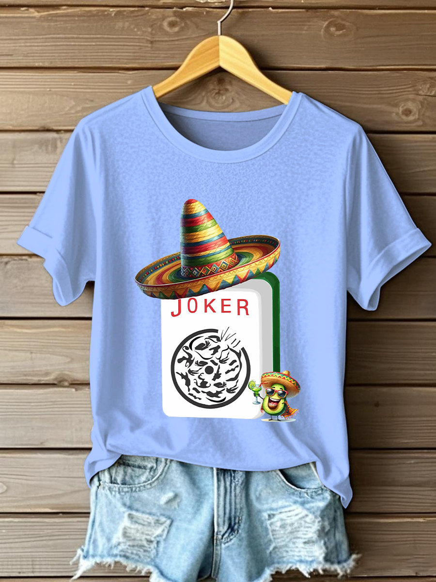 Frauen lustige Mahjong T-Shirts