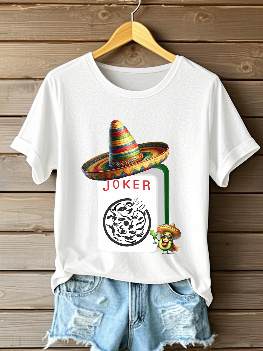 Frauen lustige Mahjong T-Shirts
