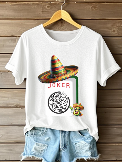 Frauen lustige Mahjong T-Shirts