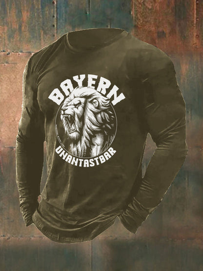 Bayern-Langarm-T-Shirt für Herren
