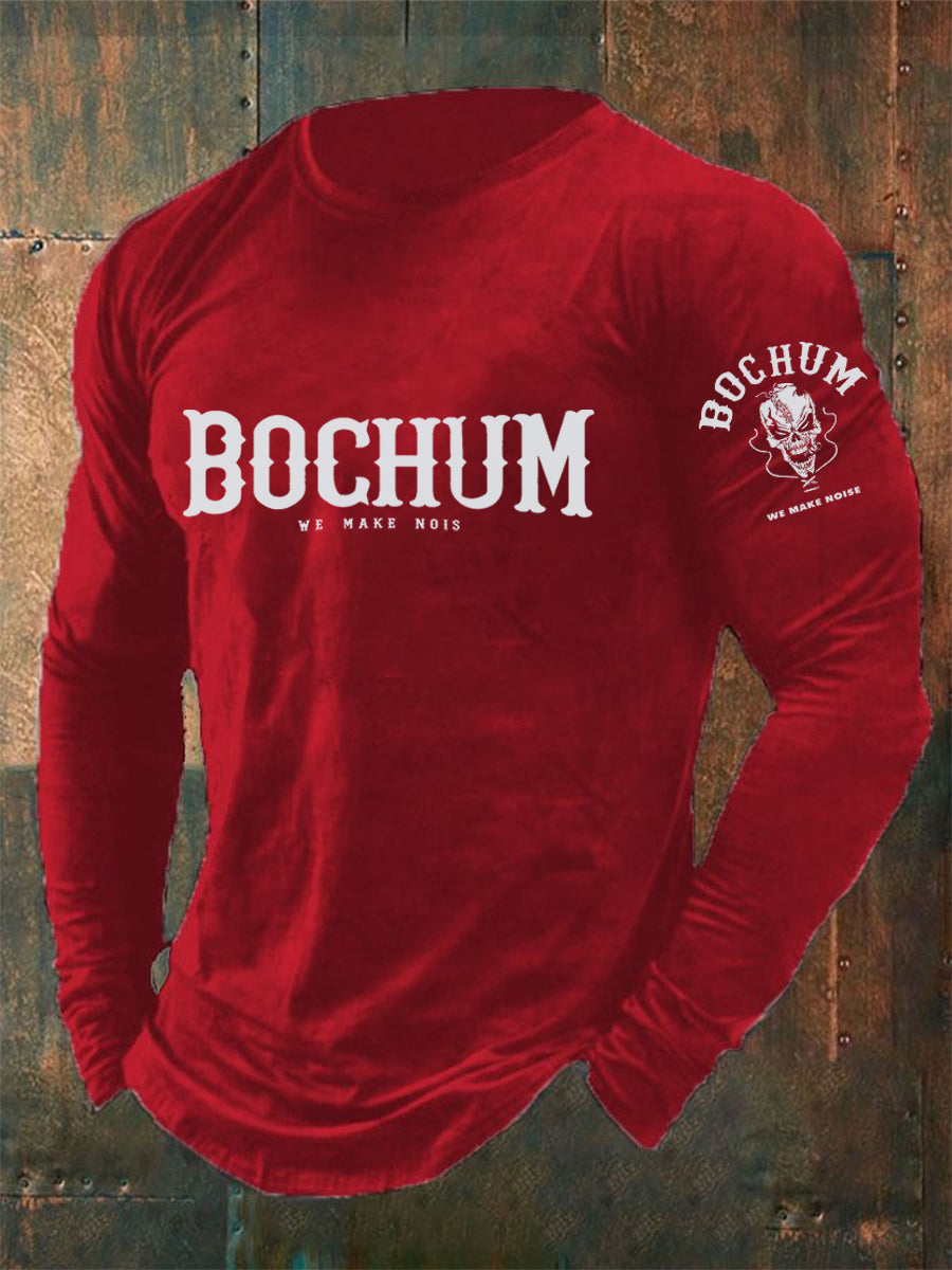 Herren Bochum Wir machen Lärm Langarm T-Shirt