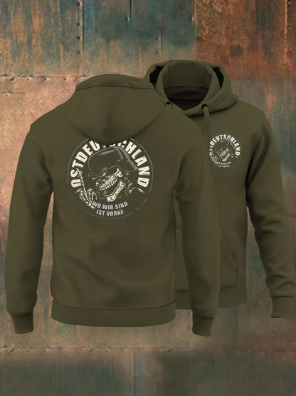 Herren-Sweatshirt mit Kapuze Ost deutschland