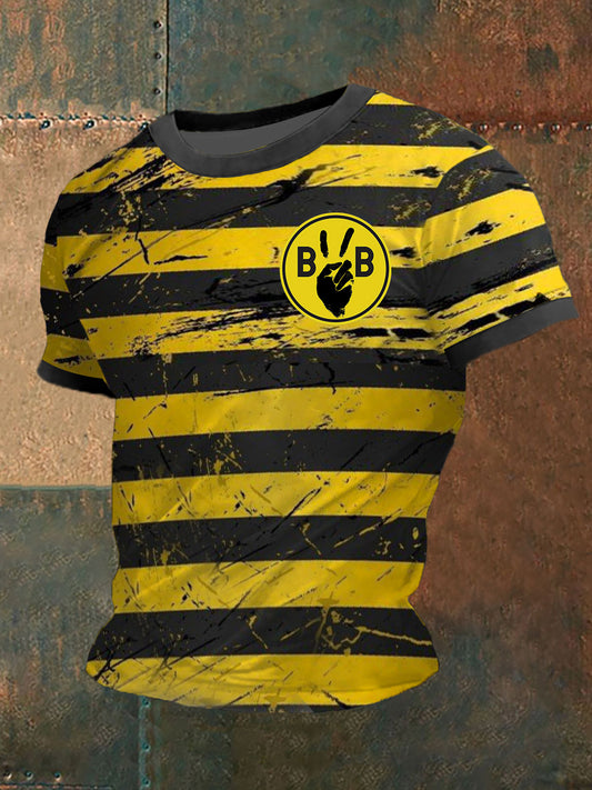 Männer Dortmund T-Shirt mit kurzen Ärmeln