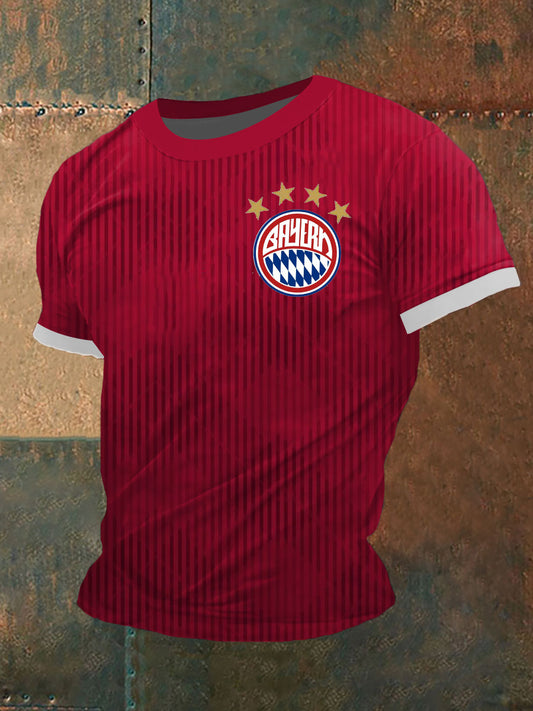 Herren Bayern München T-Shirt mit kurzen Ärmeln