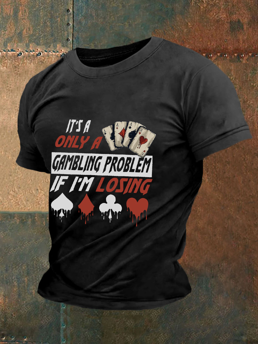 Herren Poker T-Shirt