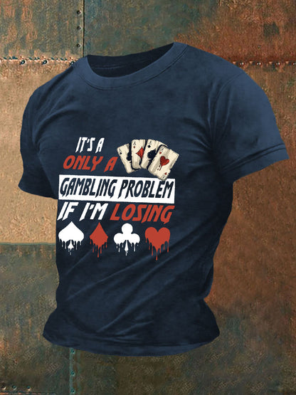 Herren Poker T-Shirt
