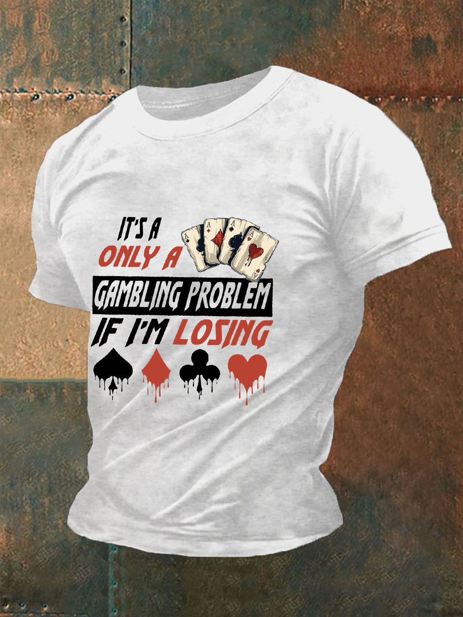 Herren Poker T-Shirt