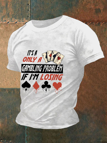Herren Poker T-Shirt