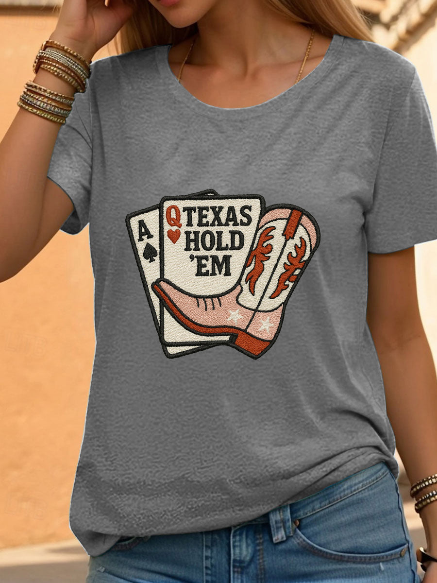 Frauen Poker T-Shirt