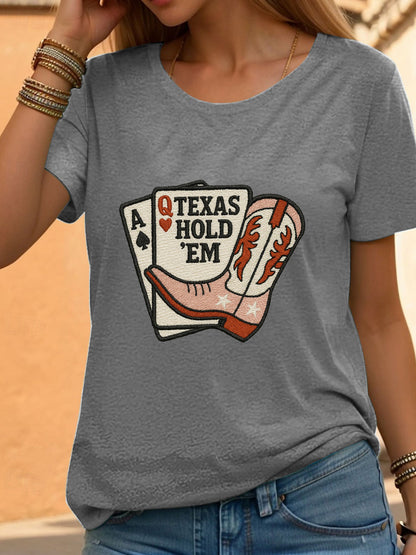 Frauen Poker T-Shirt