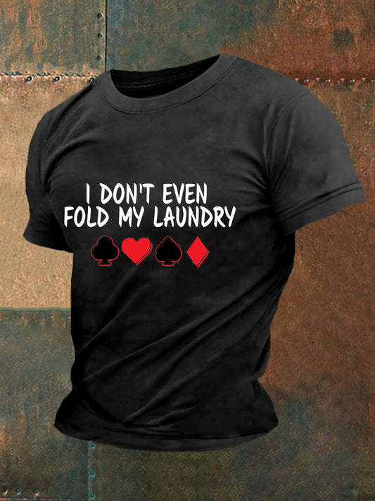 Herren Poker T-Shirt