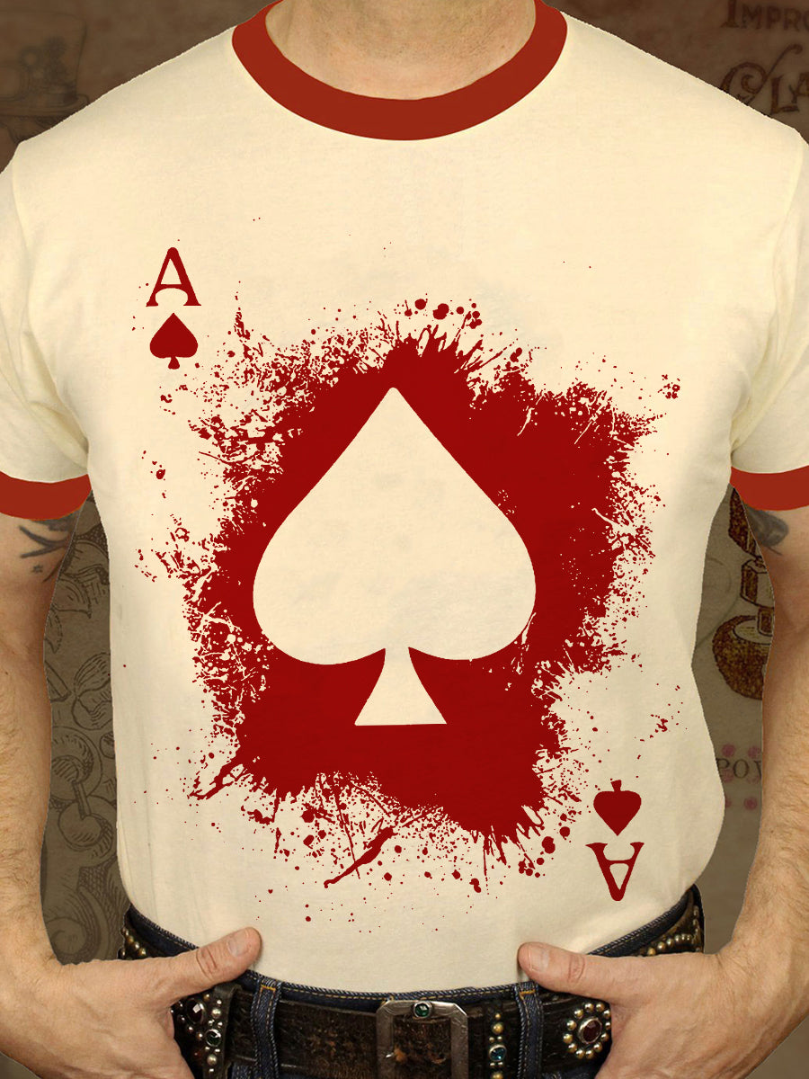 Herren Poker T-Shirt