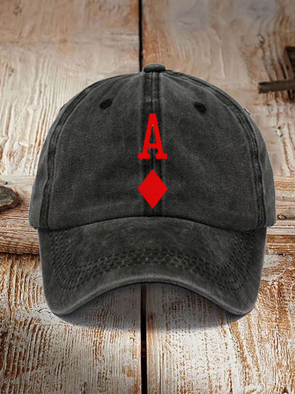 Unisex Poker Diamond Ein Retro Hut