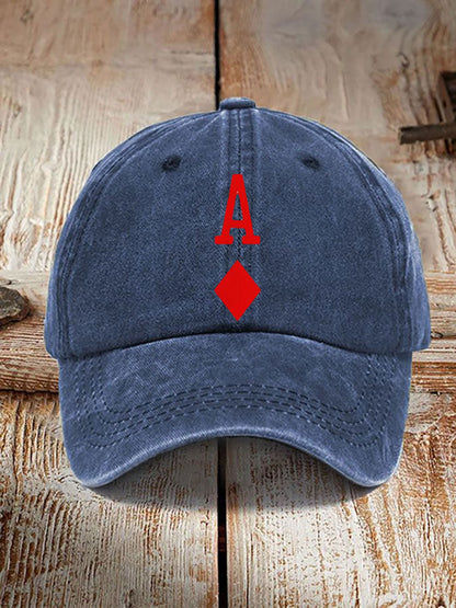 Unisex Poker Diamond Ein Retro Hut